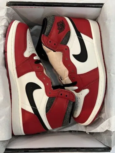 Pre-owned Jordan Size 10.5 - Nike Air  1 Retro High Og Chicago Lost And Found - Dz5485-612 In Red