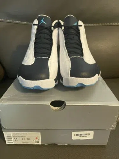Pre-owned Jordan Size 11 -  13 Retro Obsidian In Blue
