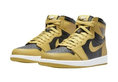 Pre-owned Jordan Size 12 -  1 High Retro Og Pollen - - 555088-701 Ready To Ship In Yellow