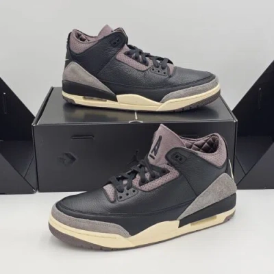 Pre-owned Jordan Size 14.5w/13 Mens | A Ma Maniere X  3 While You Were Sleeping | Fast Ship In Black