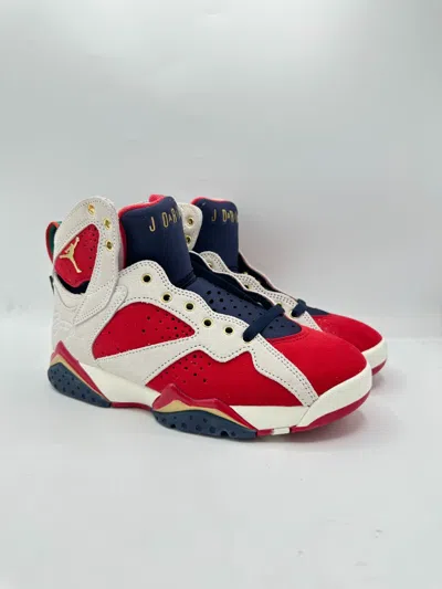 Pre-owned Jordan Size 6 M / 7.5 W - Trophy Room X  7 Retro Sheriff In Town Olympic In Red