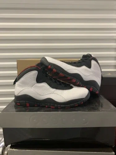 Pre-owned Jordan Size 8.5 -  10 Retro Chicago 2012 310805-100 In White