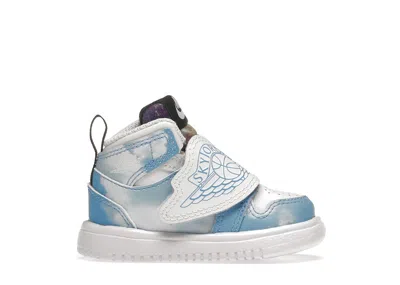Pre-owned Jordan Sky  1 Fearless Sneakers In University Blue/white/black In Multi