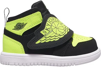 Pre-owned Jordan Sky  1 Sneakers In Black/volt/white In Multi
