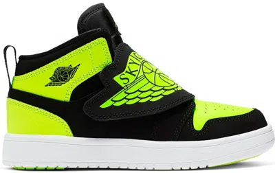 Pre-owned Jordan Sky  1 Sneakers In Black/volt/white In Multi