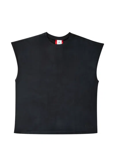 Jordan Sleeveless Tank Top In Black