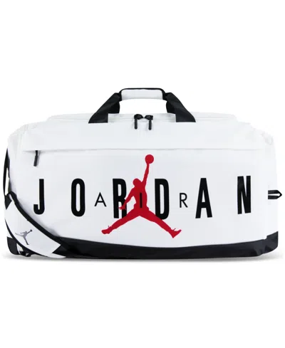 Jordan Medium Logo Duffel Bag In White