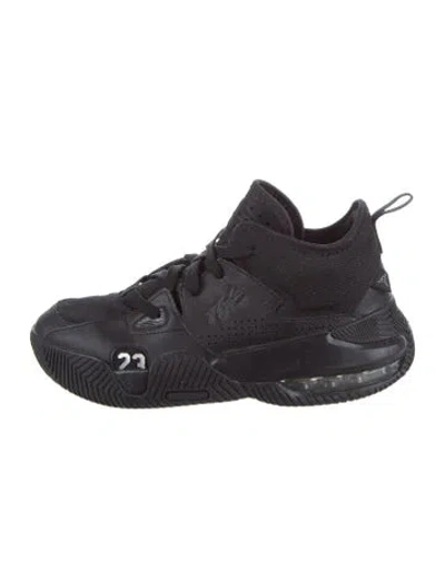 Pre-owned Jordan Babies' Sneakers In Black
