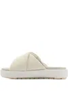 Jordan Sophia "photon Dust White Sail" Sandals In White