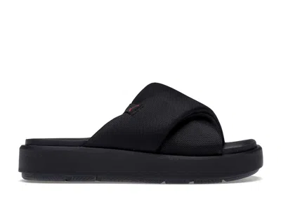 Pre-owned Jordan Sophia Slide Red (women's) Sneakers In Black/fire Red