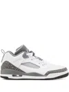 Jordan Spizike Low "cool Grey/anthracite" Sneakers In White