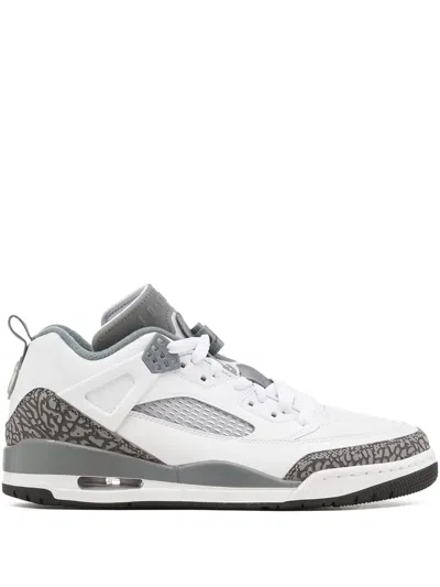 Jordan Spizike Low "cool Grey/anthracite" Trainers In White