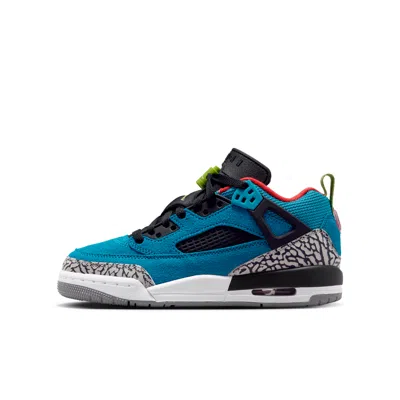 Jordan Spizike Low Big Kids' Shoes In Blue