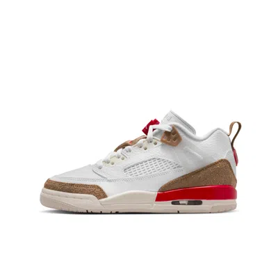 Jordan Babies' Spizike Low Big Kids' Shoes In White