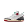 Jordan Spizike Low Big Kids' Shoes In White