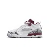 Jordan Spizike Low Big Kids' Shoes In Team Red/white/wolf Gray
