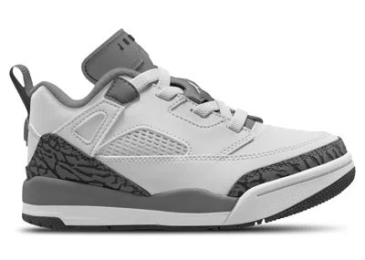 Pre-owned Jordan Spizike Low Cool Grey Sneakers In White/anthracite/wolf Grey