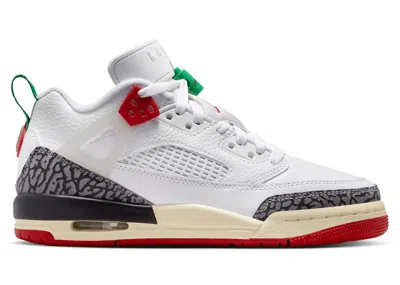 Pre-owned Jordan Spizike Low Do The Right Thing Sneakers In White/coconut Milk/black In Multi