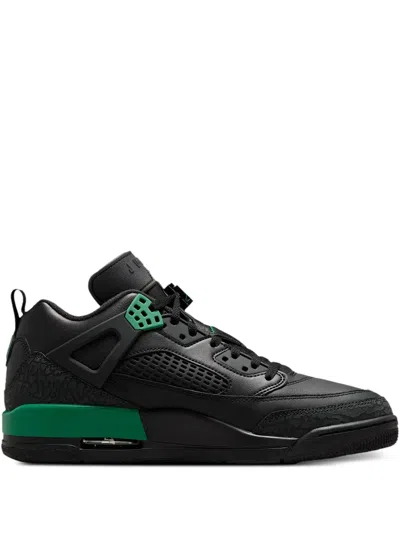 Jordan Spizike Low "pine Green" Sneakers In 黑色