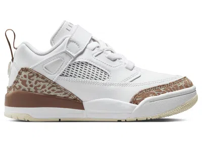 Pre-owned Jordan Spizike Low Pink Oxford Sneakers In White/archaeo Brown/light Bone In Multi