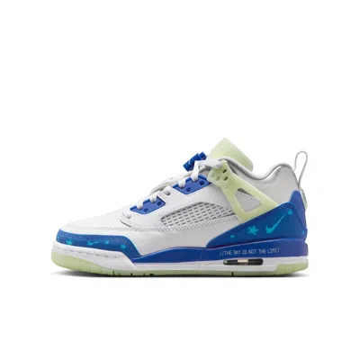 Jordan Spizike Low Sneaker School Big Kids' Shoes In White