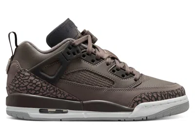 Pre-owned Jordan Spizike Low Sneakers In Cave Stone/anthracite/medium Ash In Gray