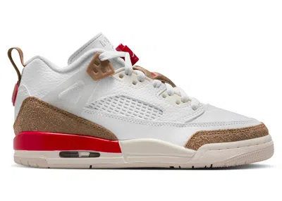 Pre-owned Jordan Spizike Low Sneakers In White/desert Camo/sail