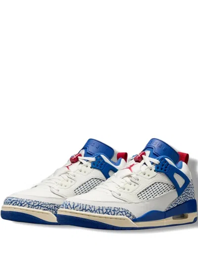 Jordan Spiz'ike Low "storm Blue" Sneakers In Multi