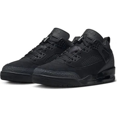 Jordan Spizike Low Top Sneaker In Black/black/anthracite