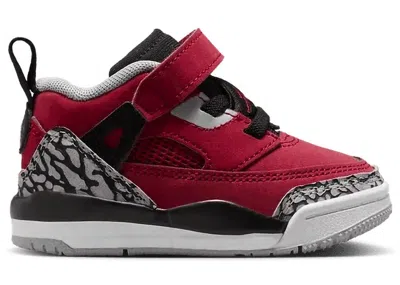 Pre-owned Jordan Spizike Low Toro Sneakers In Gym Red/wolf Grey/cool Grey