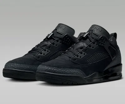 Pre-owned Jordan Spizike Low 'triple Black Cat'?men's Casual Basketball Shoes Sneakers
