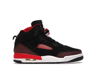 Pre-owned Jordan Spizike Sneakers In Black/white/university Red In Multi