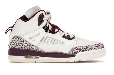Pre-owned Jordan Spizike Sneakers In Sail/bordeaux/metallic Red Bronze In Multi