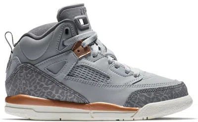 Pre-owned Jordan Spizike Sneakers In Wolf Grey/dark Grey/metallic Red Bronze