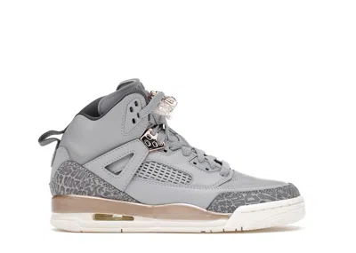 Pre-owned Jordan Spizike Sneakers In Wolf Grey/dark Grey/metallic Red Bronze