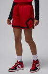 Jordan Women's  Sport 4" Diamond Shorts In Gym Red/gym Red/black