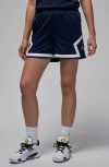 Jordan Women's  Sport 4" Diamond Shorts In Midnight Navy/navy/white