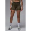 Jordan Women's  Sport 5" Shorts In Medium Olive/cargo Khaki