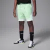 Jordan Dri-fit Sport Little Kids' Diamond Shorts In Green