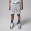 Jordan Sport Big Kids' Dri-fit Diamond Shorts In Grey