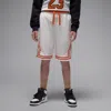 Jordan Sport Big Kids' Dri-fit Diamond Shorts In White