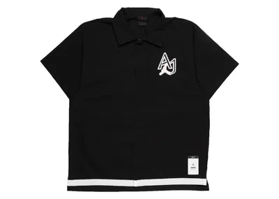 Pre-owned Jordan Sport Dna Statement Short Sleeve Shirt In Black