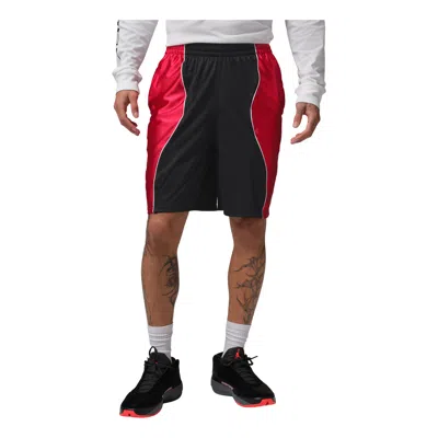 Jordan Sport Dri-fit Y2k Shorts 'black White Gym Red' In Black/white/gym Red