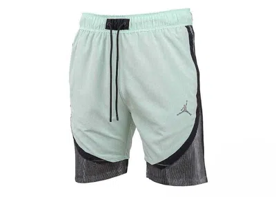 Pre-owned Jordan Sport Statement Drifit Shorts In Light Green
