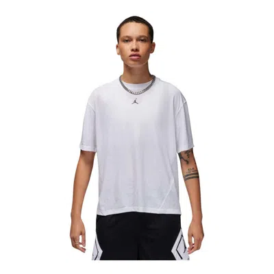 Jordan Women's  Sport Diamond Short-sleeve Top In White