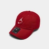 Jordan Stacked Logo Club Strapback Hat In Red