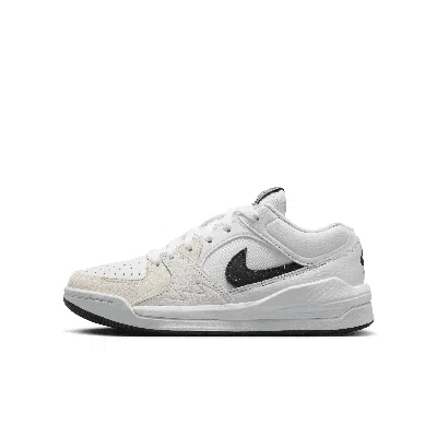 Jordan Stadium 90 Big Kids' Shoes In White