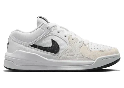 Pre-owned Jordan Stadium 90 Black Sneakers In White/cool Grey/wolf Grey