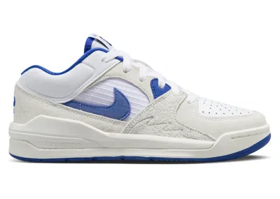 Pre-owned Jordan Stadium 90 Game Royal Sneakers In White/black/sail In Multi