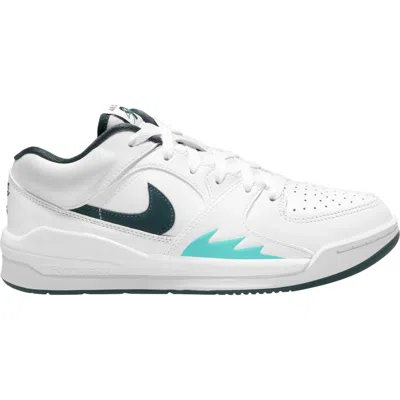 Jordan Stadium 90 Sneaker In White/oxidized Green/twist